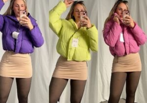 Campera Puffer con Capucha
