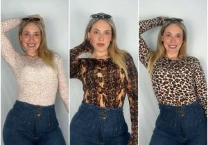Bodys Estampados manga larga