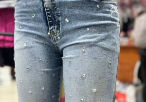 Jeans con brillos